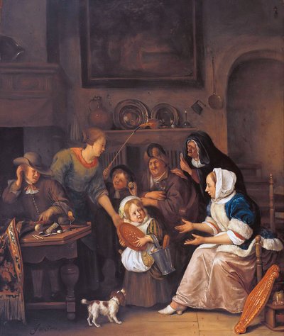La festa di San Nicola da Jan Havickszoon Steen